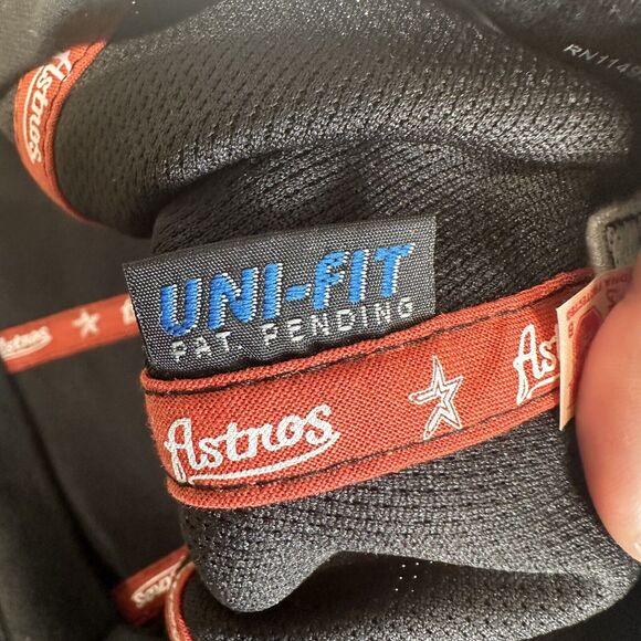 Vintage Houston Astros New Era Fitted Hat Size‎ Medium - Large Navy Blue - Picture 6 of 6